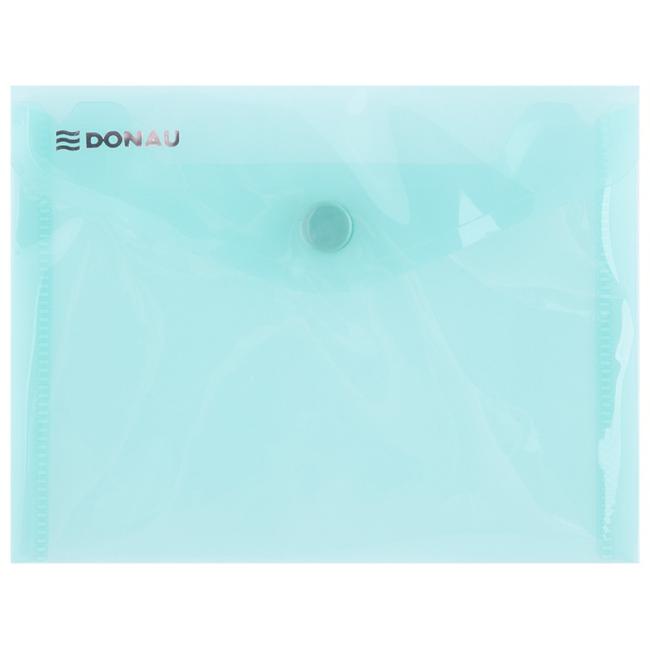 Plastový obal A6 s drukem DONAU zelený