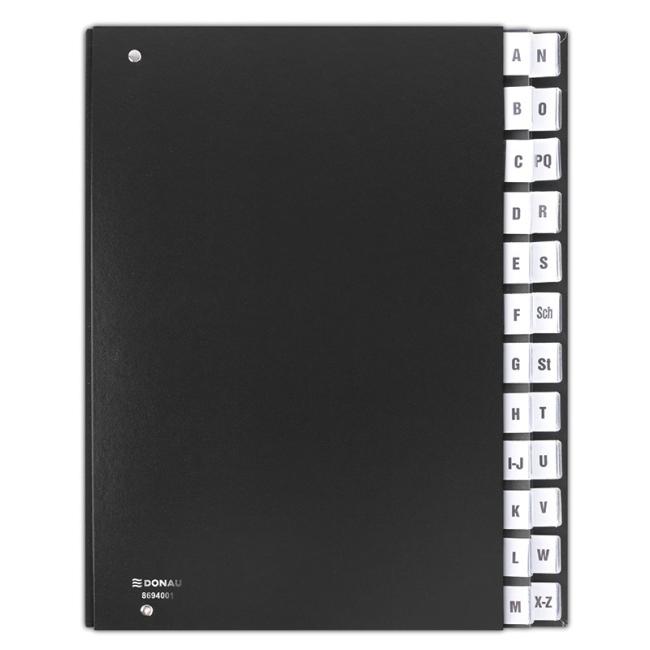 [DO869401] Podpisová kniha AZ DONAU černá