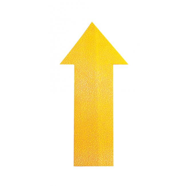 [DU170504] Podlahové značení ŠIPKA žluté 10ks