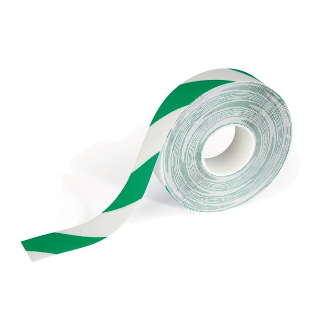 [DU172631] Vyznačovací páska DURALINE STRONG 2 COLOUR zeleno-bílá 50 mm x 30 m