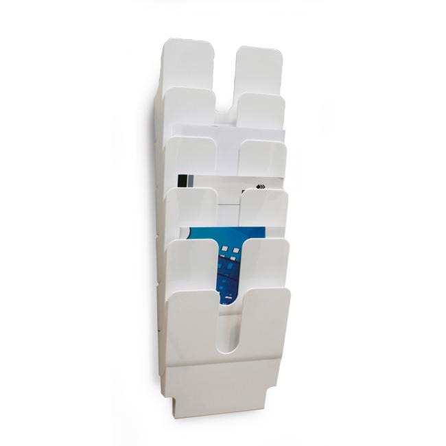 Sada stojanů na prospekty FLEXIPLUS 6 A4 bílá