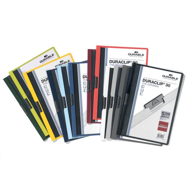 [DU220000] Obal s klipem DURACLIP Original 30 mix barev