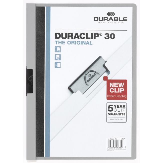 Pouzdro s klipem DURACLIP Original 30 šedý