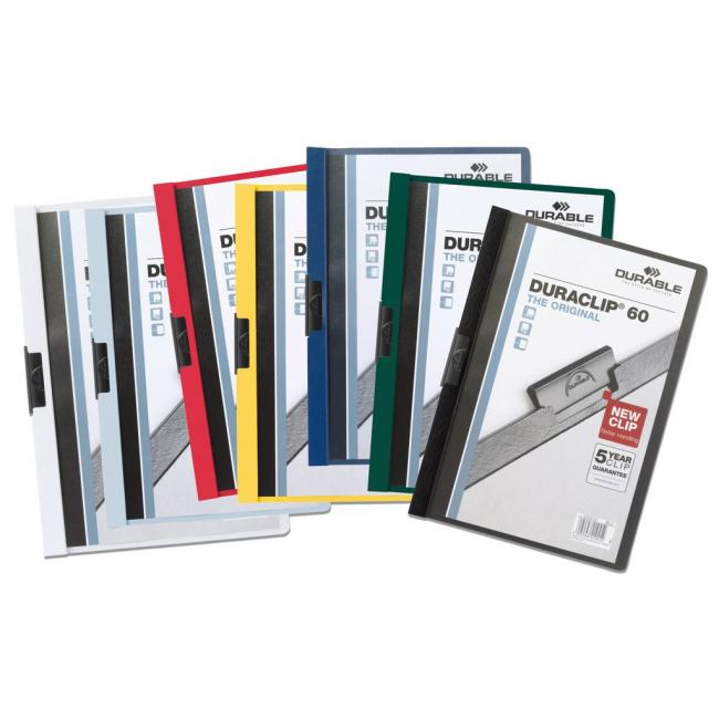 Obal s klipem DURACLIP Original 60 mix barev