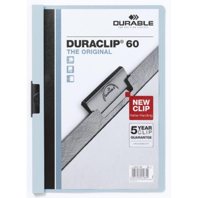 [DU220906] Obal s klipem DURACLIP Original 60 světle modrý