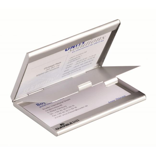 [DU243323] Krabička na vizitky DURABLE BUSINESS CARD BOX DUO