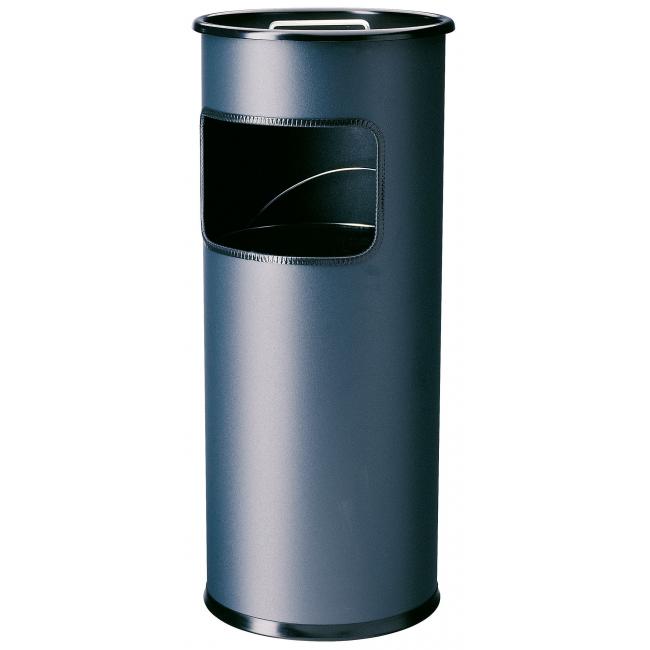 [DU333058] Koš s vyjímatelným zinkovým popelníkem 17 ℓ antracitový