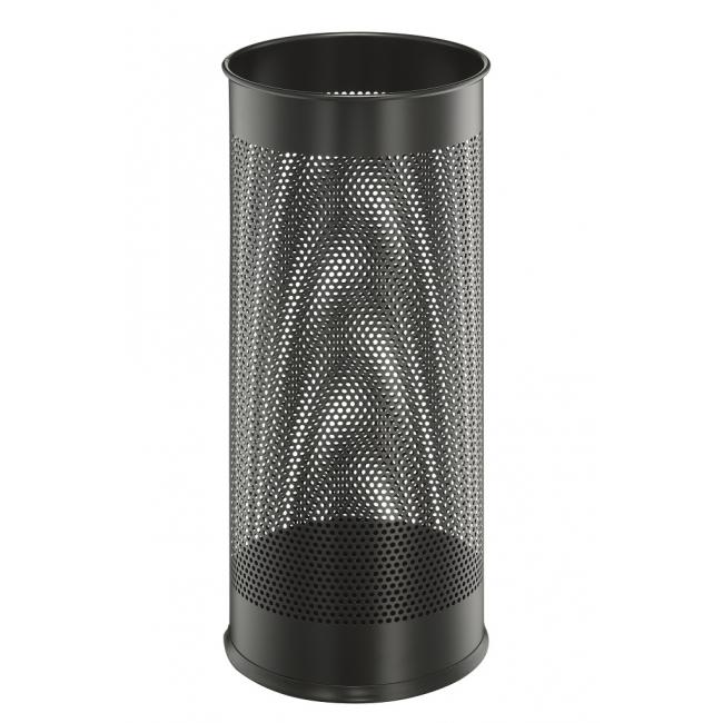 Stojan na deštníky kovový černý