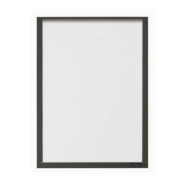 Magnetický držák dokumnetů A4 DURABLE, šedá/antracit 5ks