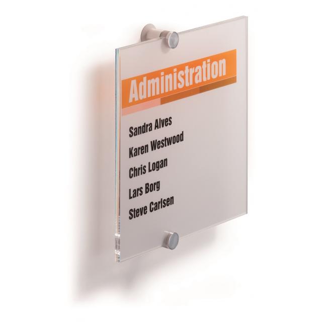 [DU482419] Informační tabulka Crystal Sign 210x210 mm