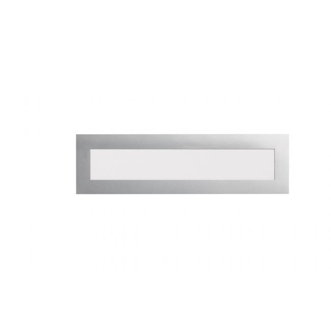 Magnetický DURAFRAME MAGNETIC Top pro A4, 210x40 mm, stříbrný