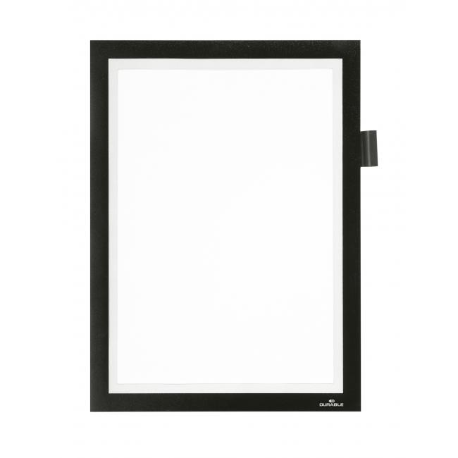 [DU498901] Magnetický DURAFRAME MAGNETIC NOTE A4 černý