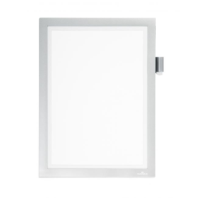Magnetický DURAFRAME MAGNETIC NOTE A4 stříbrný