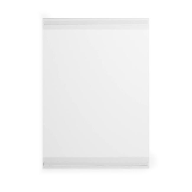 [DU504519] Samolepící držák dokumentů DURABLE rPET A3 , zasouvatelný, transparentní, 5 ks