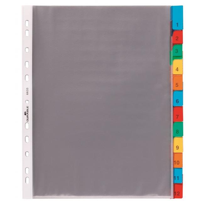 [DU663319] Euroobal DURABLE s indexy 1-12