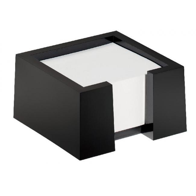 Stojan na poznámkový blok CUBO černý