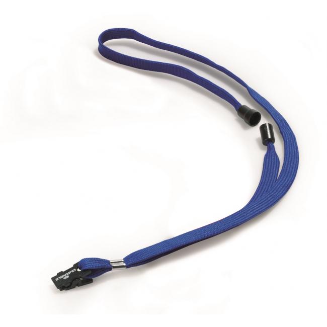 [DU811907] Závěsný řemínek DURABLE 10mm modrý 10ks