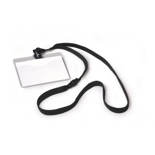 [DU813901] Visačka s černým řemínkem DURABLE 90x60mm 10ks