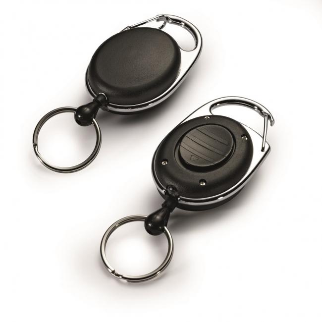 [DU819801] Výsuvný kotouč s karičkou a ledkou DURABLE JOJO STYLE LED 1ks