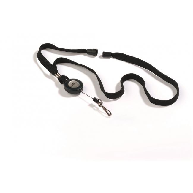 [DU822301] Závěsný řemínek DURABLE 10mm s kotoučem 10ks