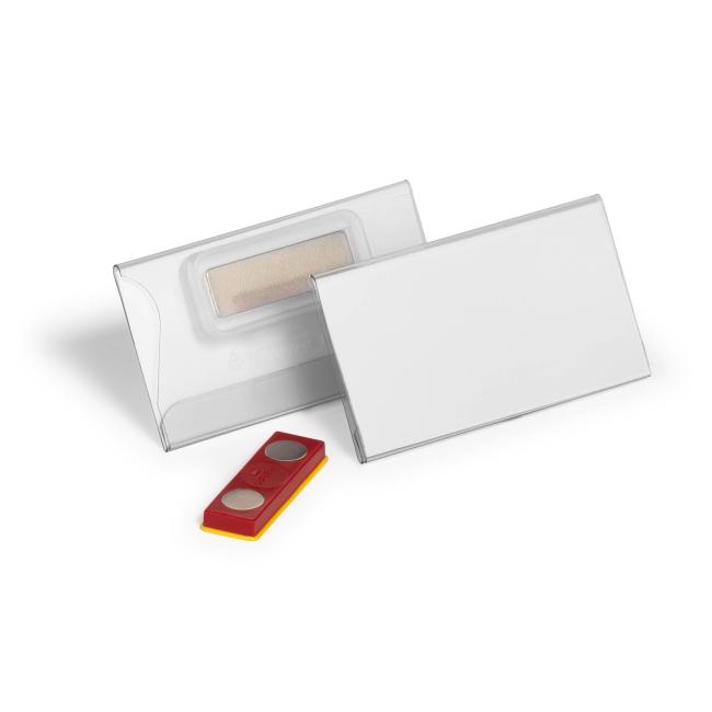 [DU824319] Visačka s šikmým magnetem DURABLE 40x75mm 25ks