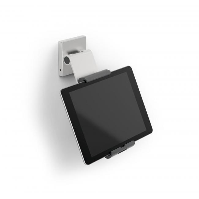 [DU893523] Nástěnný stojan na tablet WALL PRO stříbrný