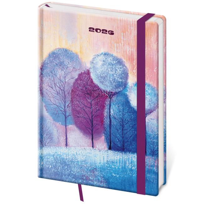 [DV423-20] Vario týdenní diář A5 14,3x20,5 cm s gumičkou Eden 2026