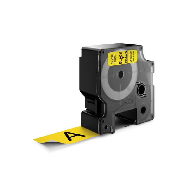 [DY720980] Samolepící páska Dymo D1 24 mm žlutá/černá