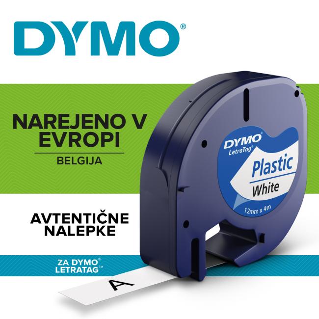 [DY721560] Páska Dymo pro Letratag bílá plastová