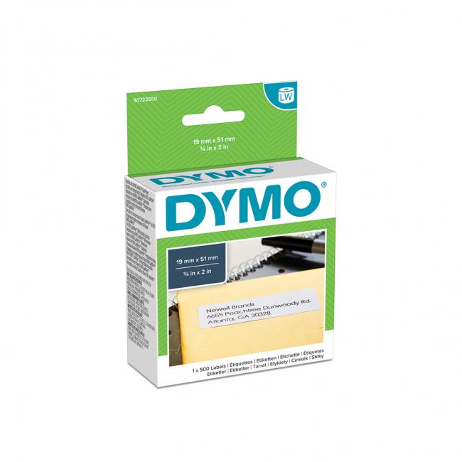 [DY722550] Samolepící etikety Dymo LW 51x19mm víceúčelové bílé
