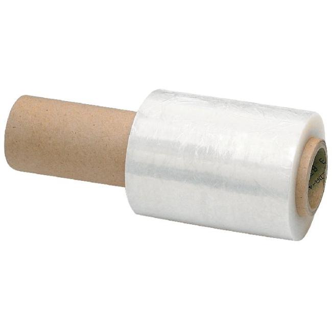 [EC100150] Stretch folie 20 mic. 100mm 150m s rukojetí 6cm průhledná