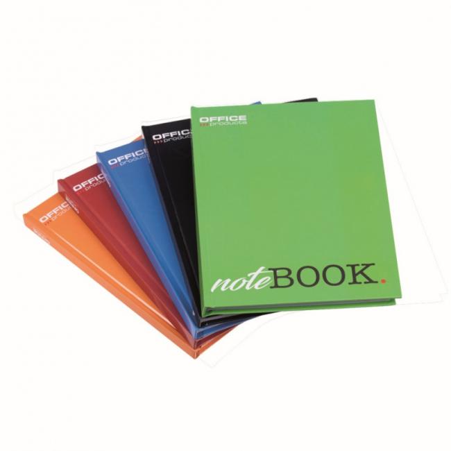 [EC160321] Záznamová kniha Office Products A4 96 listů linkovaná mix barev