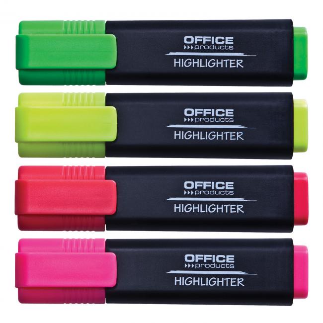 Sada zvýrazňovačů Office Products 4S