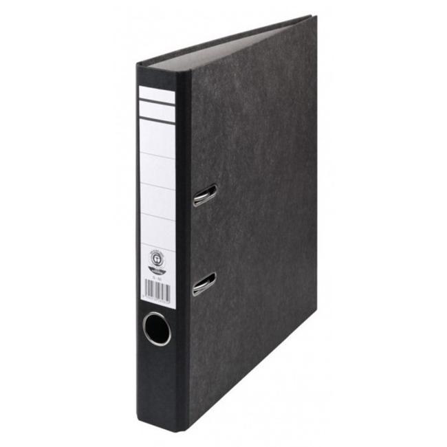 Pákový pořadač Mramor Basic 5cm černý