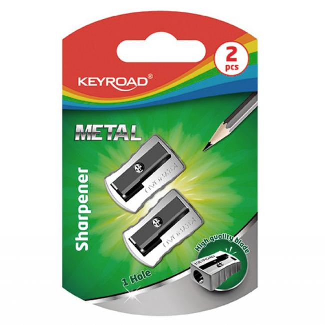 Struhadlo KEYROAD Metal hliníkové, 2 ks, blistr