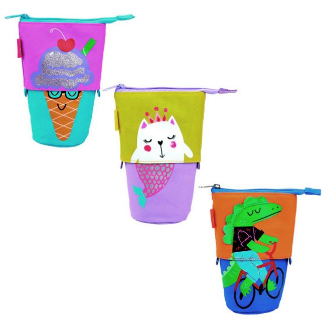 Penál KEYROAD stojící, mix barev