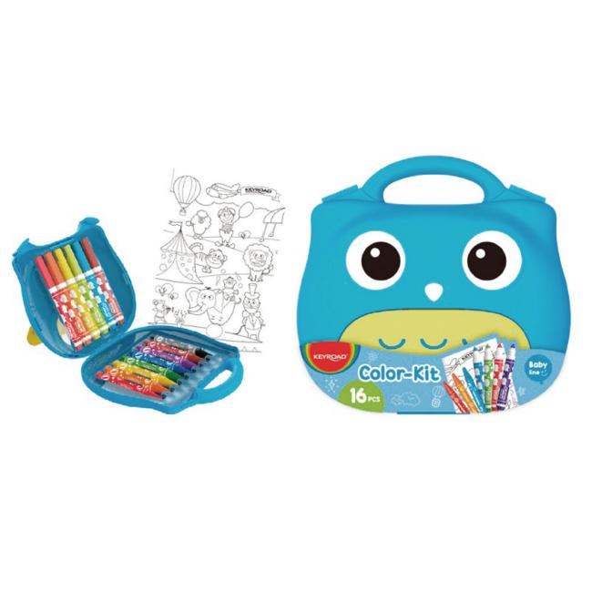 Souprava dětská KEYROAD Color kit, 16 ks, mix barev