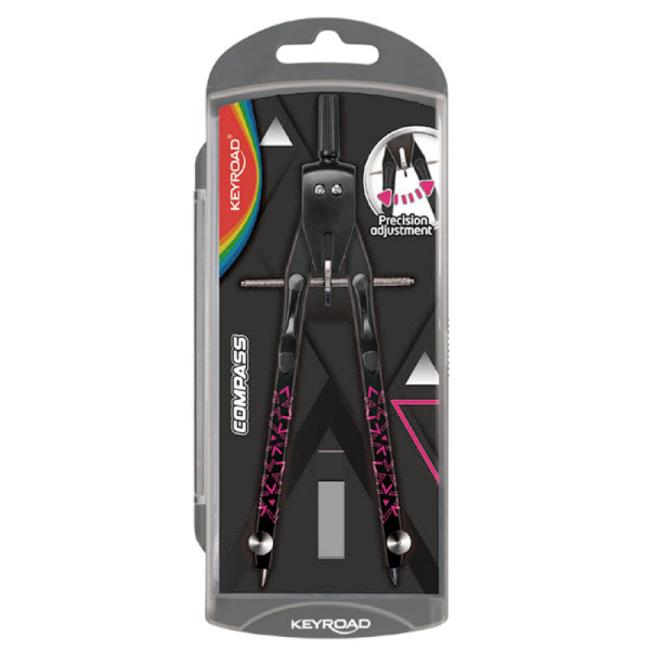 [EC972472] Kružítko KEYROAD kovové, mix barev