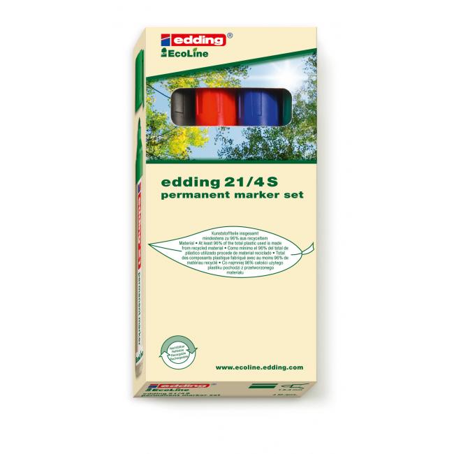 Sada permanentních popisovačů edding 21/4S