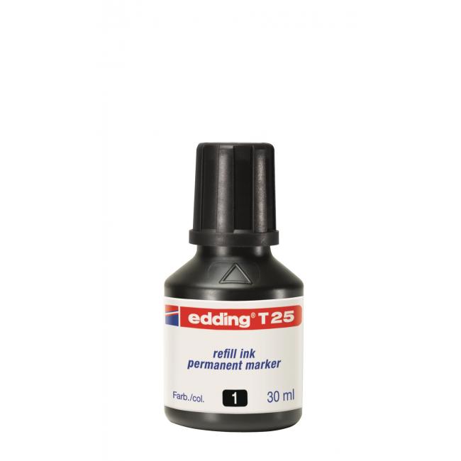 [ED002501] Inkoust edding T 25 černý