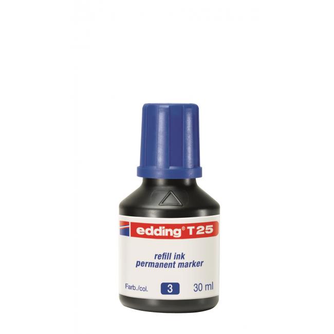 [ED002503] Inkoust edding T 25 modrý