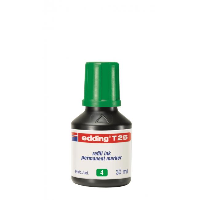 Inkoust edding T 25 zelený
