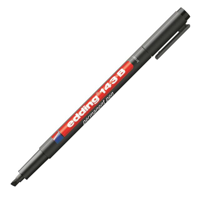 Permanentní popisovač edding 143 B černý