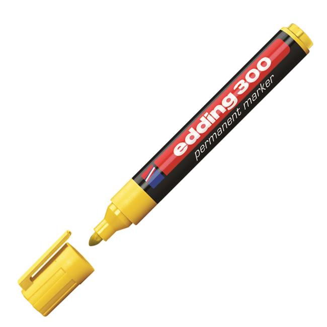 [ED030005] Permanentní popisovač edding 300 žlutý