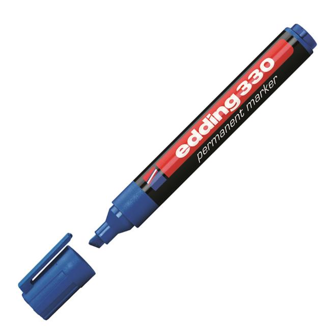 Permanentní popisovač edding 330 modrý
