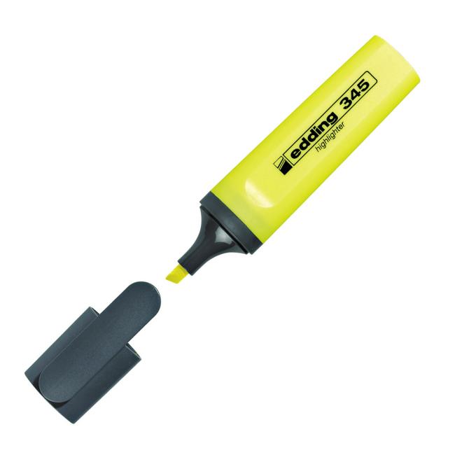 Zvýrazňovač edding 345 žlutý