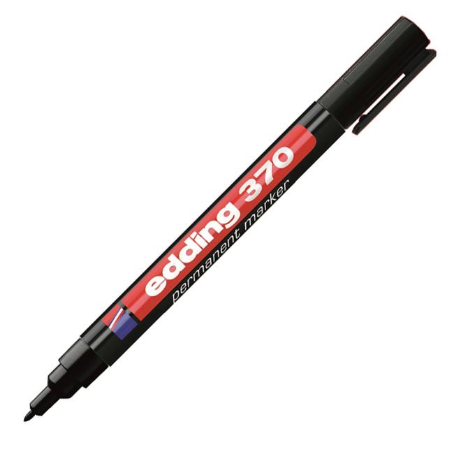 [ED037001] Permanentní popisovač edding 370 černý