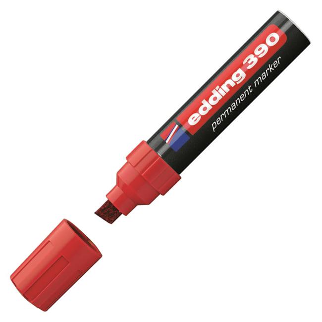 [ED039002] Permanentní popisovač edding 390 červený