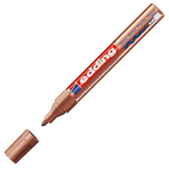 Lakový popisovač edding 750 měděný