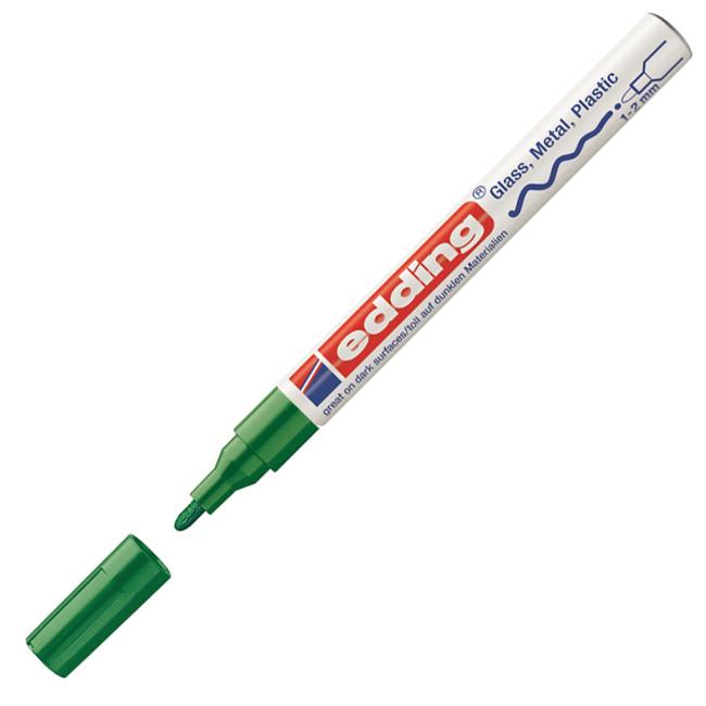 [ED075104] Lakový popisovač edding 751 zelený
